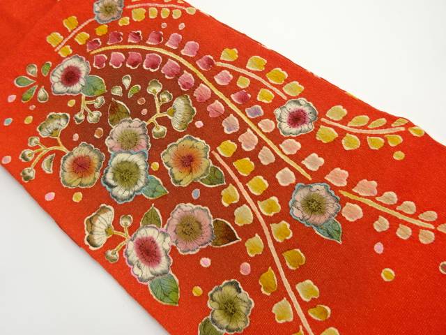 信頼 楽天市場 作家物 絞り染め 花模様名古屋帯 リサイクル 中古 Kimono Shinei ２号店 激安ブランド 和服 帯 Www Cosmostuff Com