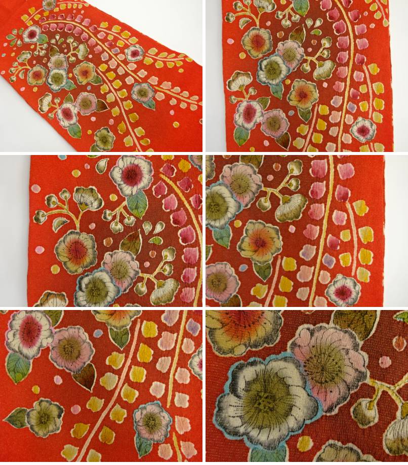 信頼 楽天市場 作家物 絞り染め 花模様名古屋帯 リサイクル 中古 Kimono Shinei ２号店 激安ブランド 和服 帯 Www Cosmostuff Com