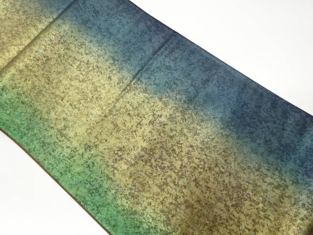 引箔抽象に縞模様ぼかし袋帯 リサイクル 中古 Psicologosancora Es 引箔抽象に縞模様ぼかし袋帯 リサイクル 中古 Psicologosancora Es