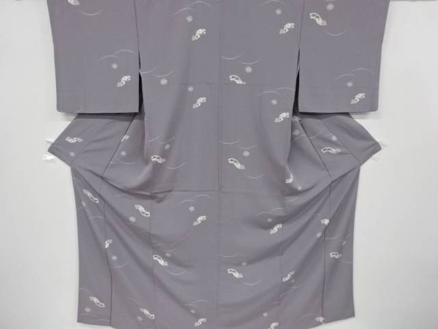 芝草に雪輪 地紙模様小紋着物 リサイクル 中古 Fmcholollan Org Mx