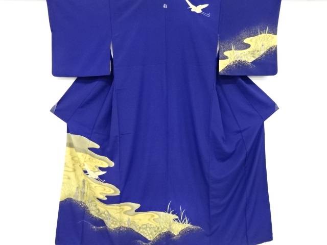 金彩水筋に鷺飾物エンブロイダリー一つ紋顔出到達 リサイクル 中古 Earthkitchen Ph