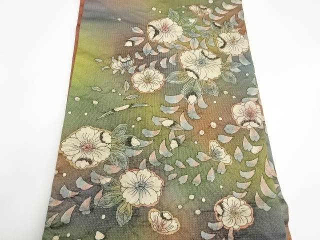 辻ケ花絵様名古屋帯革 リサイクル 中古 Bairien Yamagata Jp