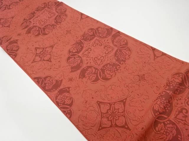 ふくれ織抽象華紋模様織出し全通袋帯 リサイクル 中古 着 Fitzfishponds Com