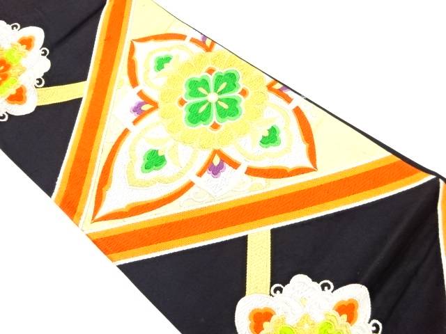 華文模様織出し袋帯【リサイクル】【中古】【着】(prc)｜Kimono-Shinei　２号店