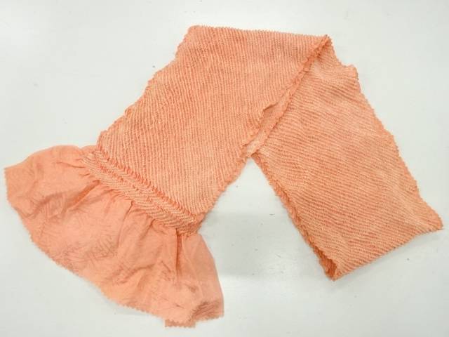 正絹 絞り帯揚げ【リサイクル】【中古】【着】