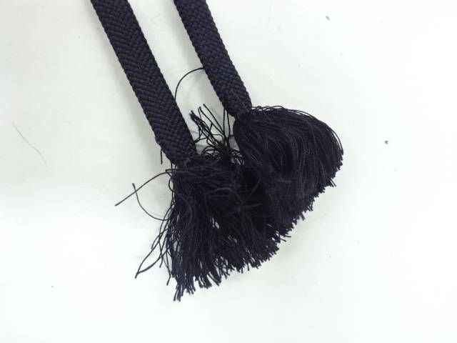 正絹 手組み帯締め【リサイクル】【中古】【着】