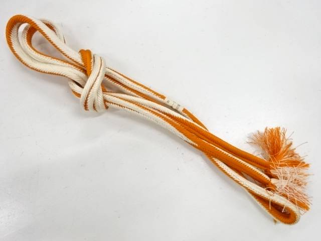正絹 手組み帯締め【リサイクル】【中古】【着】