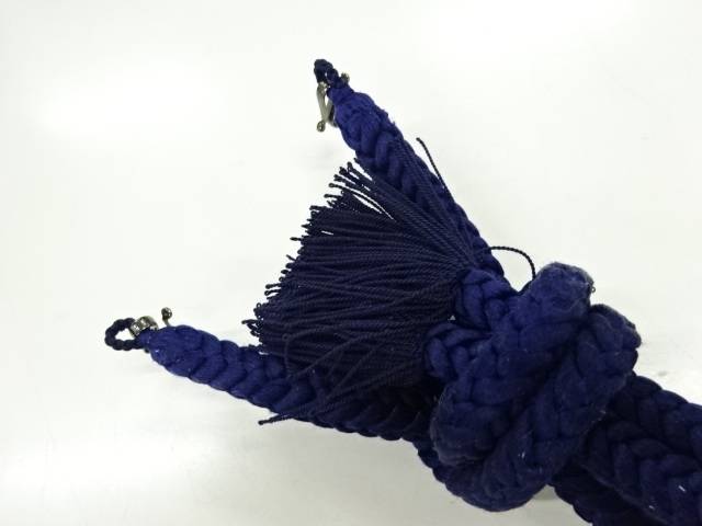 正絹 男物羽織紐【リサイクル】【中古】【着】