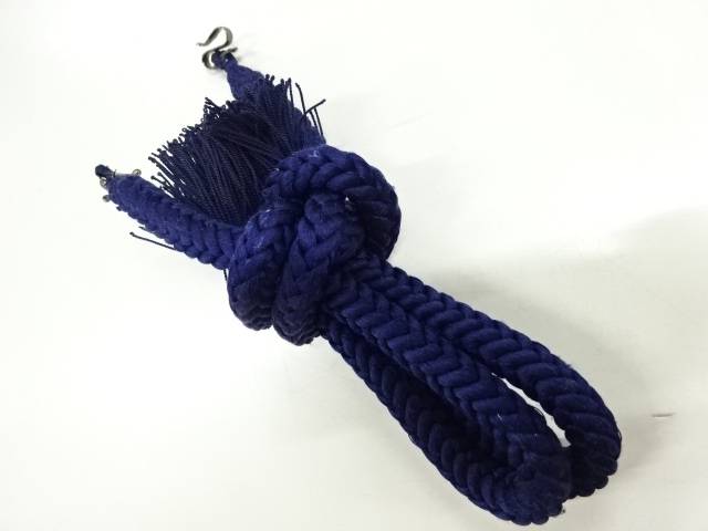 正絹 男物羽織紐【リサイクル】【中古】【着】