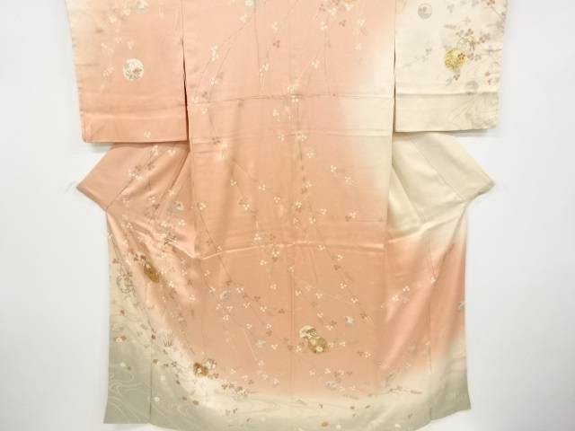 2021人気No.1の 金彩雪輪に菊楓萩模様訪問着 rmb.com.