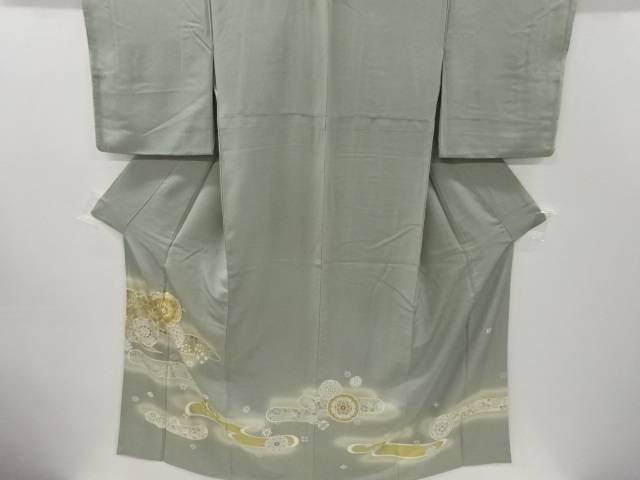 年中無休】 未使用品 群鶴模様刺繍三つ紋色留袖 比翼付き 宗sou blog