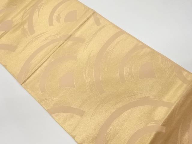 青海波模様織出し袋帯【リサイクル】【中古】【着】(prc)｜Kimono-Shinei　２号店