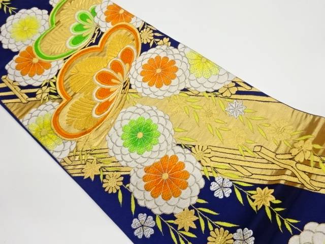 松菊に橋模様織出し袋帯 和服 | maxwellcenter.com