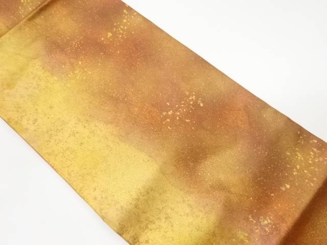 引箔抽象模様名古屋帯【リサイクル】【中古】【着】(prc)｜Kimono-Shinei　２号店