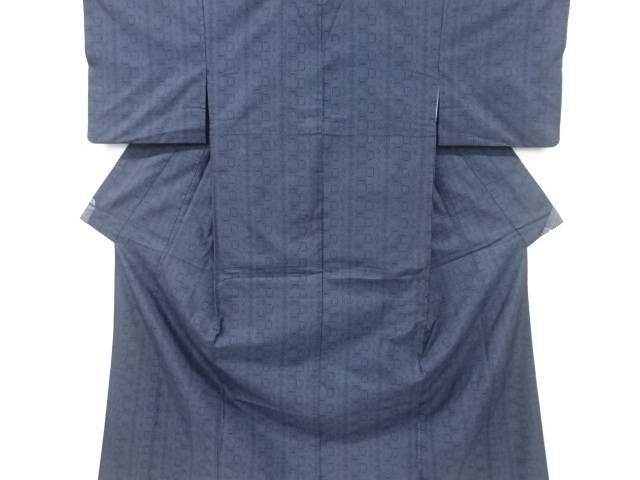 幾何学模様織り出し本場泥大島紬着物(7マルキ)【リサイクル】【中古】【着】|Kimono-Shinei 2号店