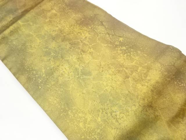 引箔抽象模様名古屋帯【中古】【着】｜Kimono-Shinei　２号店