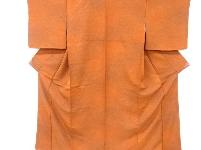 未使用品　のり散らし模様小紋着物【着】