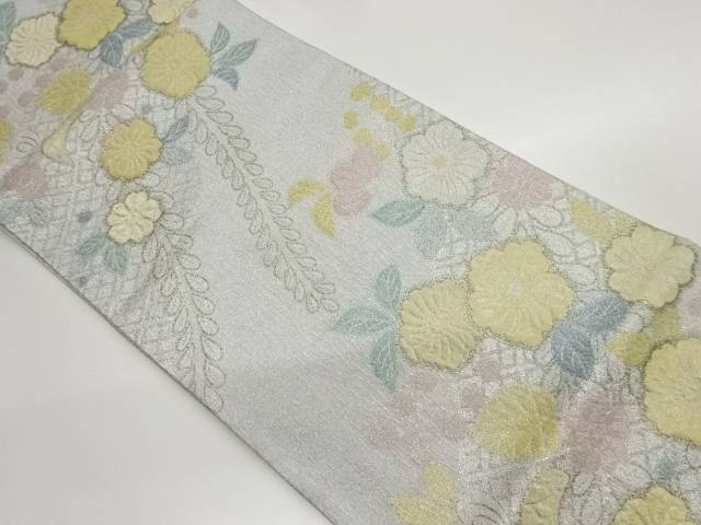 ふくれ織辻が花模様織出し袋帯【中古】【着】｜Kimono-Shinei　２号店