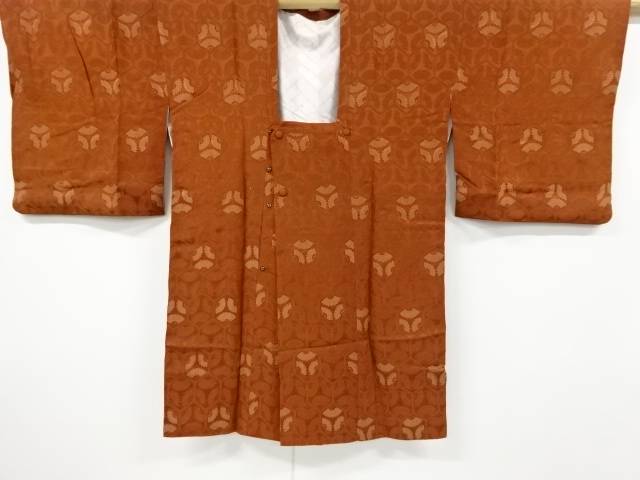 三つ扇模様道行コート【中古】【着】