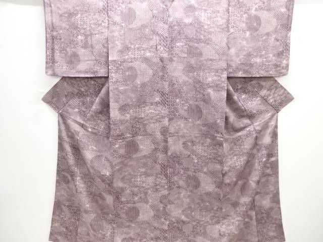 花古典柄小紋着物【中古】【着】
