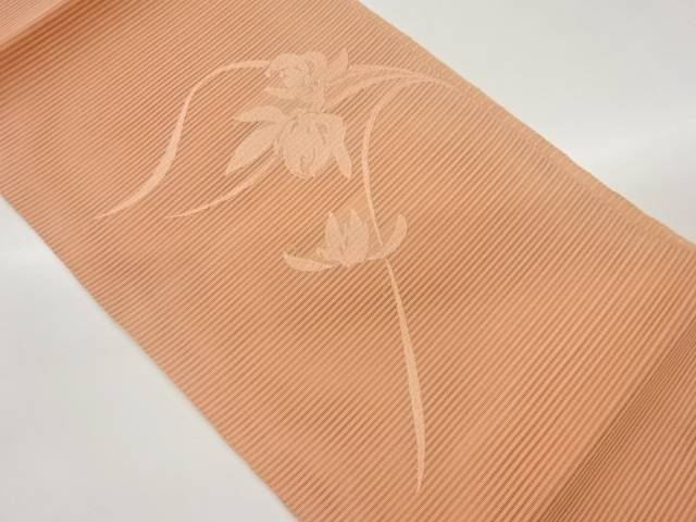 絽綴れ花模様織出し名古屋帯【中古】【着】｜Kimono-Shinei　２号店