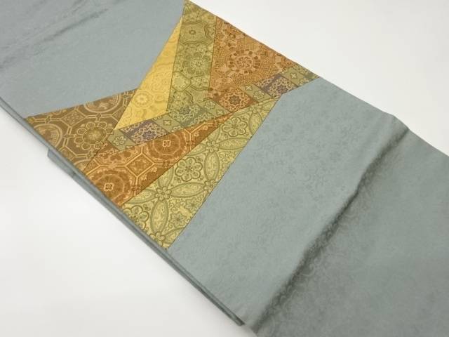 切り嵌め華紋に蜀江模様織出し名古屋帯【中古】【着】【名古屋帯】｜Kimono-Shinei　２号店