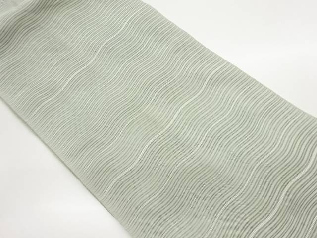 絽綴れよろけ縞模様織出し名古屋帯【中古】【着】【名古屋帯】|Kimono-Shinei 2号店