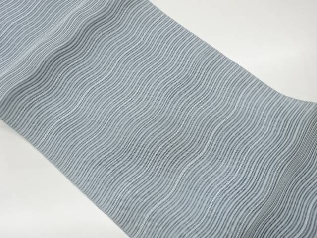 絽綴れよろけ横段模様織出し名古屋帯【中古】【着】【名古屋帯】|Kimono-Shinei 2号店