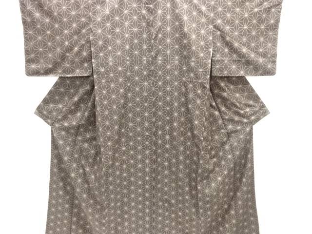 麻の葉織り出し本場泥大島紬着物(5マルキ)【中古】【着】【紬・お召し】|Kimono-Shinei 2号店