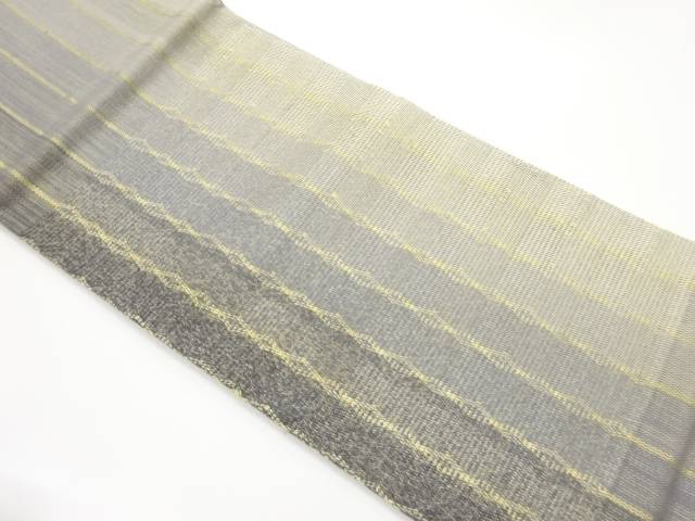 金糸縞模様織出し袋帯【中古】【着】【袋帯】｜Kimono-Shinei　２号店
