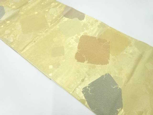 箔散らし模様織出し袋帯【中古】【着】【袋帯】