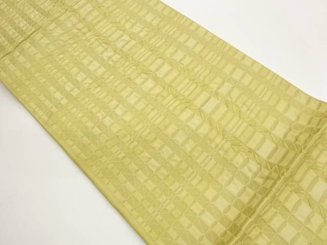 ふくれ織変わり格子模様織出し洒落袋帯【中古】【着】【袋帯】｜Kimono-Shinei　２号店