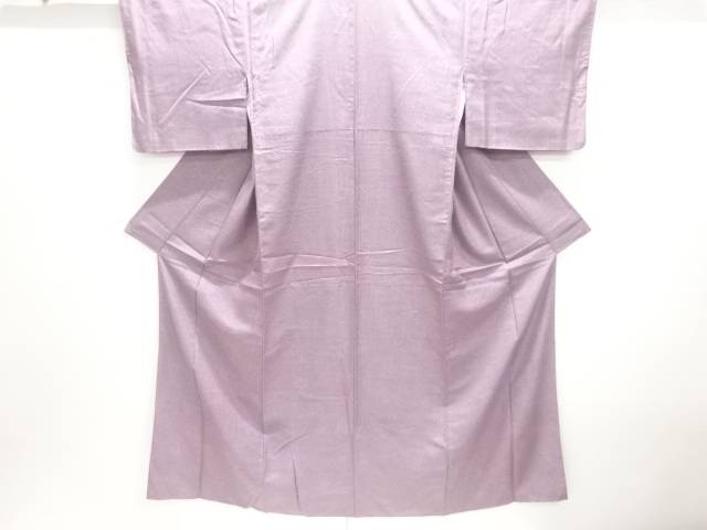 屋敷に草花模様江戸小紋着物【中古】【着】【小紋】