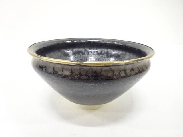 楽天市場】草山作 建盞天目茶碗 （けんざんてんもく） 山中塗 真塗