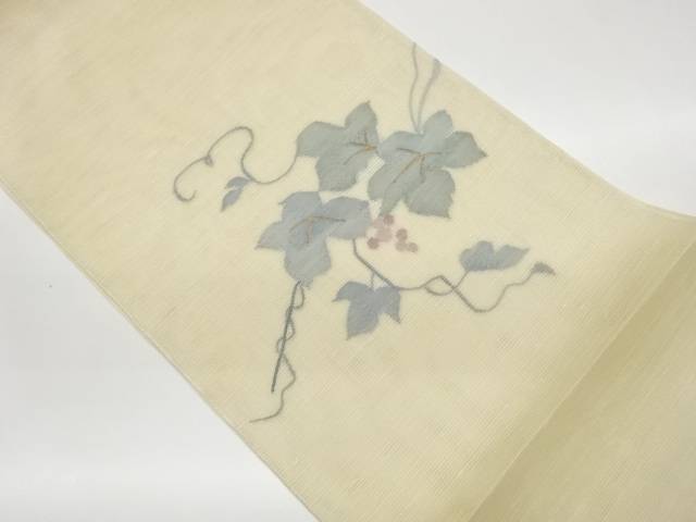 紗紬葡萄模様織出し袋帯【中古】【着】【袋帯】|Kimono-Shinei 2号店