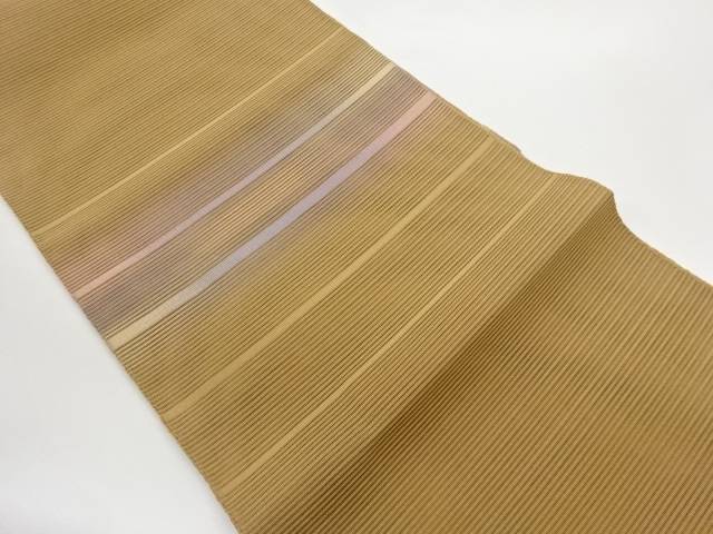絽綴れ横段模様織出し名古屋帯【中古】【着】【名古屋帯】｜Kimono-Shinei　２号店