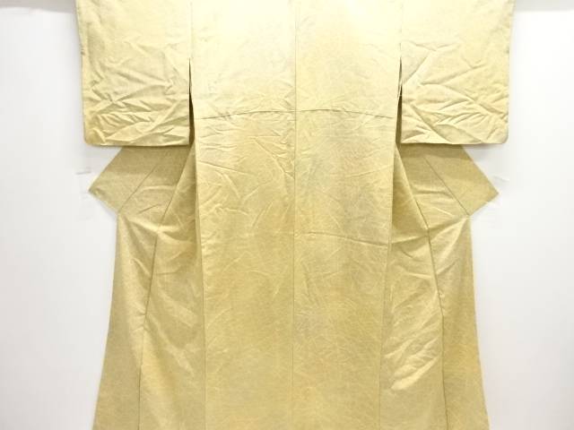 線描き模様小紋着物【中古】【着】【小紋】