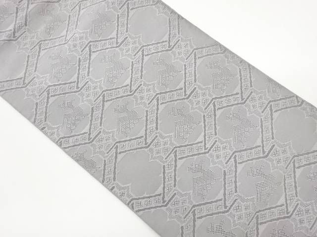 綴れ有栖川模様織出し名古屋帯【中古】【着】【名古屋帯】