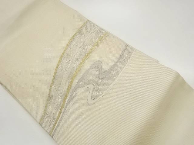 流水模様織出し夏用名古屋帯【中古】【着】【名古屋帯】｜Kimono-Shinei　２号店