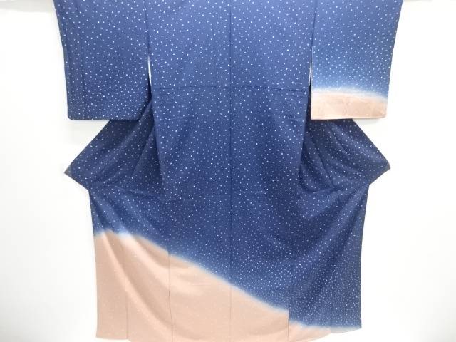 花弁散らし模様訪問着【中古】【着】【訪問着・付下げ】