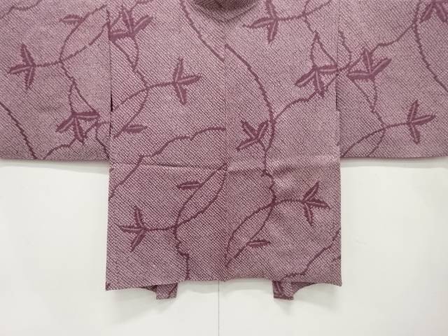 本総絞り　草葉模様　羽織【中古】【着】【コート・道中着】