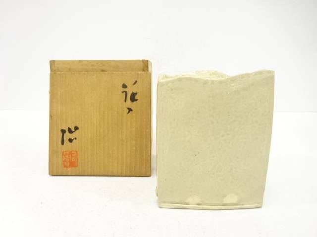 鈴木治造　花入【中古】【道】