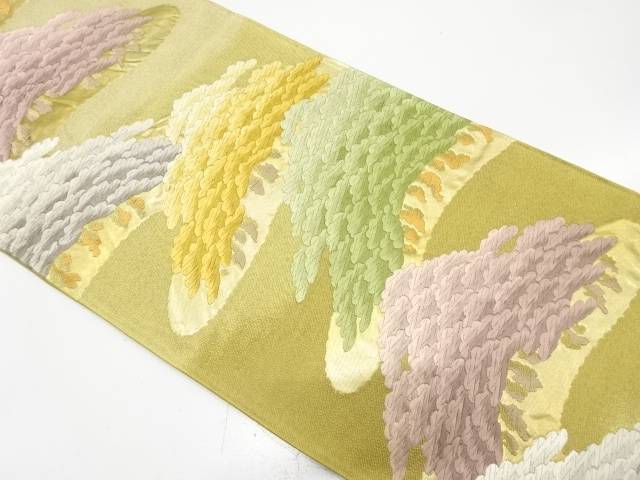 笠松模様織り出し　袋帯【中古】【着】【袋帯】｜Kimono-Shinei　２号店