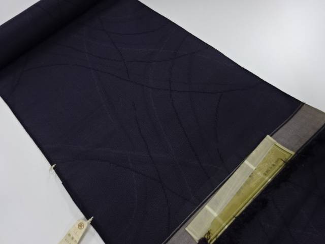 正絹　紬　着尺反物【アンティーク】【中古】【着】【紬】