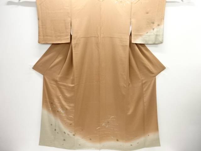吹き寄せ模様刺繍訪問着【中古】【着】【訪問着・付下げ】|Kimono-Shinei 2号店