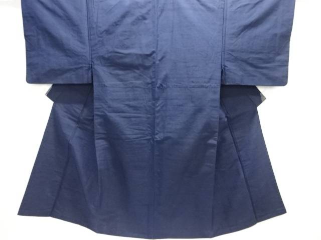 手織り紬男物着物アンサンブル(キングサイズ)【中古】【着】【着物】