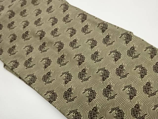 荒磯模様織出し名古屋帯【中古】【着】【名古屋帯】|Kimono-Shinei 2号店