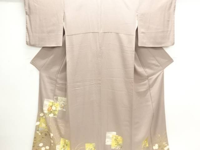 色紙に牡丹・鷺模様一つ紋色留袖【中古】【着】【留袖】|Kimono-Shinei 2号店