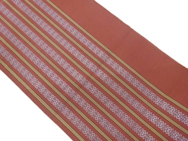 本場筑前博多変わり縞模様織出し袋帯【中古】【着】【袋帯】|Kimono-Shinei 2号店