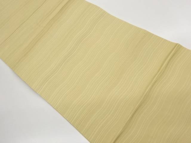 よろけ横縞模様織出し名古屋帯【中古】【着】【名古屋帯】｜Kimono-Shinei　２号店